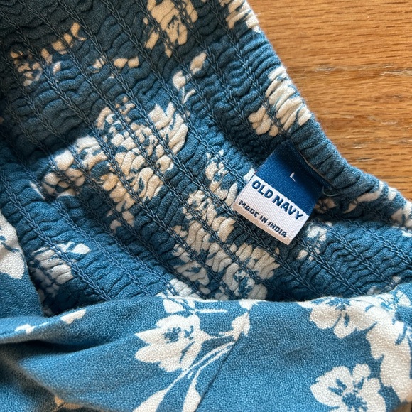 NWOT Flutter-Sleeve Crepe Midi Dress — Old Navy L - Picture 4 of 4